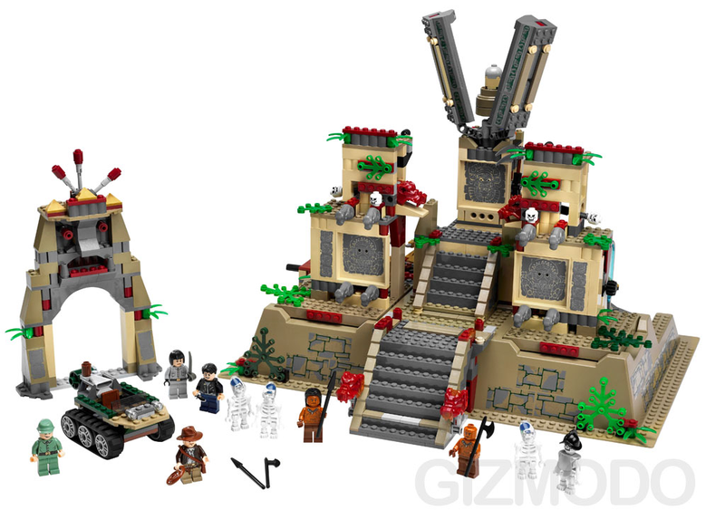 Illustration for article titled New Indy Movie LEGO Sets Offer Exclusive Peek Into Crystal Skull